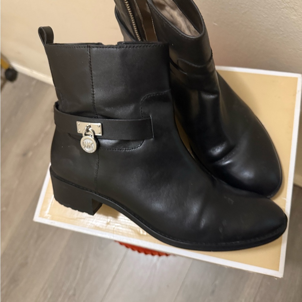 Michael Kors Black Ankle Boots